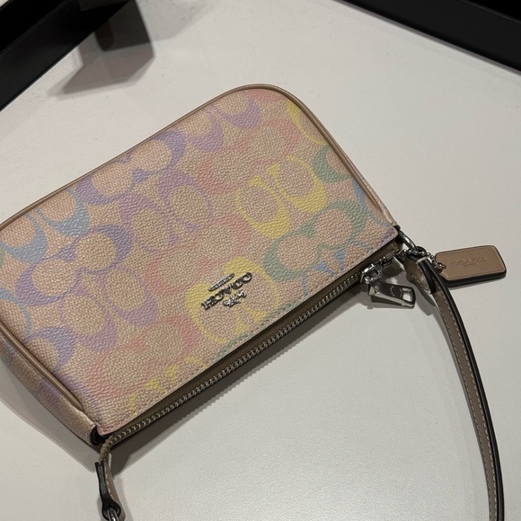 Coach Nolita 19 In Rainbow Signature Canvas cdc38 - Picture 6 of 10